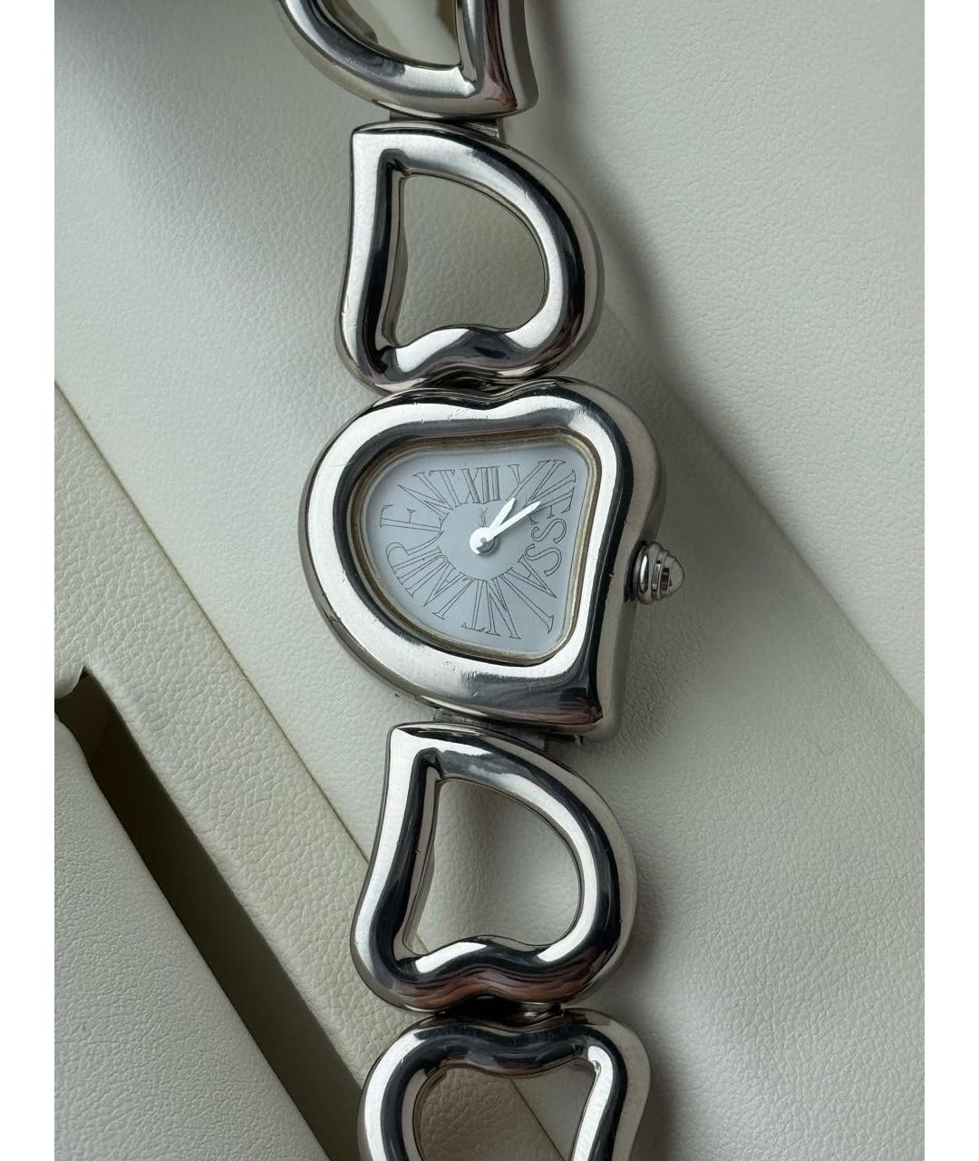 SAINT LAURENT Серебряные часы, фото 5