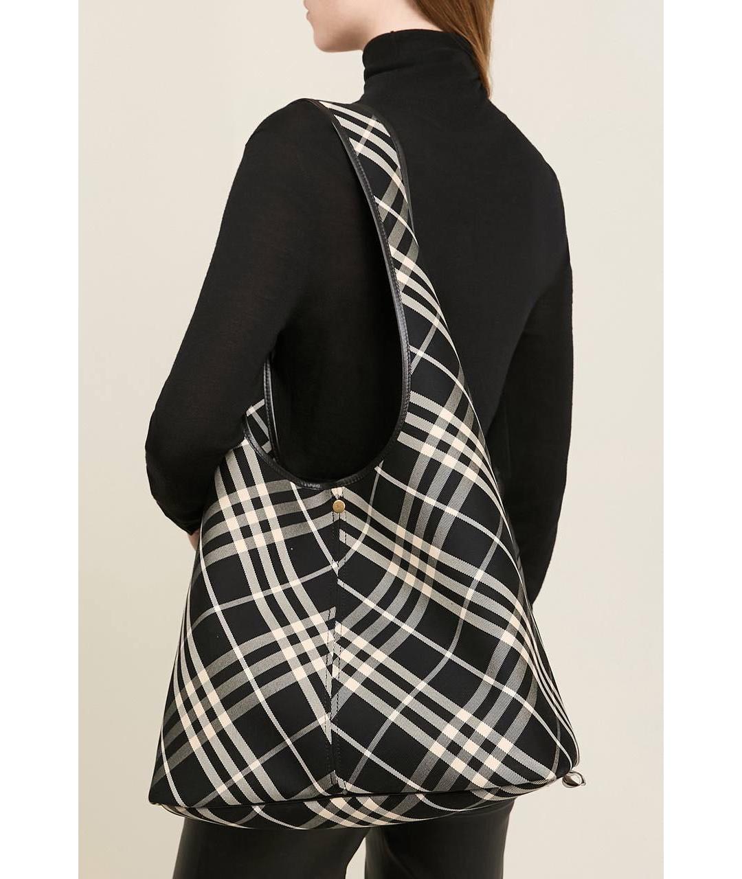 BURBERRY Черная сумка через плечо, фото 8