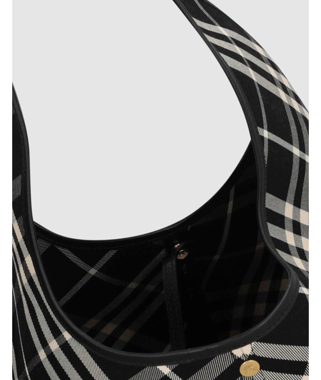 BURBERRY Черная сумка через плечо, фото 4