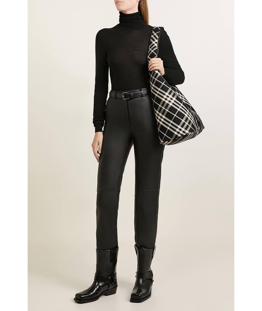 BURBERRY Черная сумка через плечо, фото 5