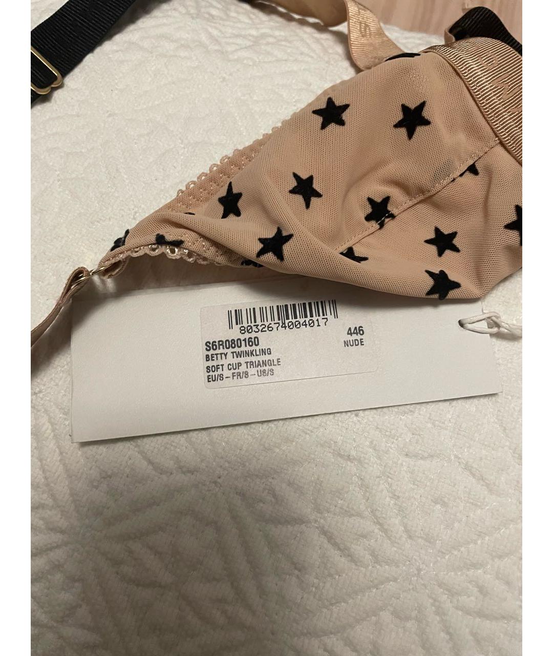 STELLA MCCARTNEY Бежевый бюстгалтеры, фото 6