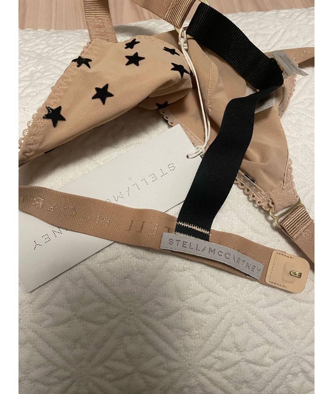STELLA MCCARTNEY Бежевый бюстгалтеры, фото 5