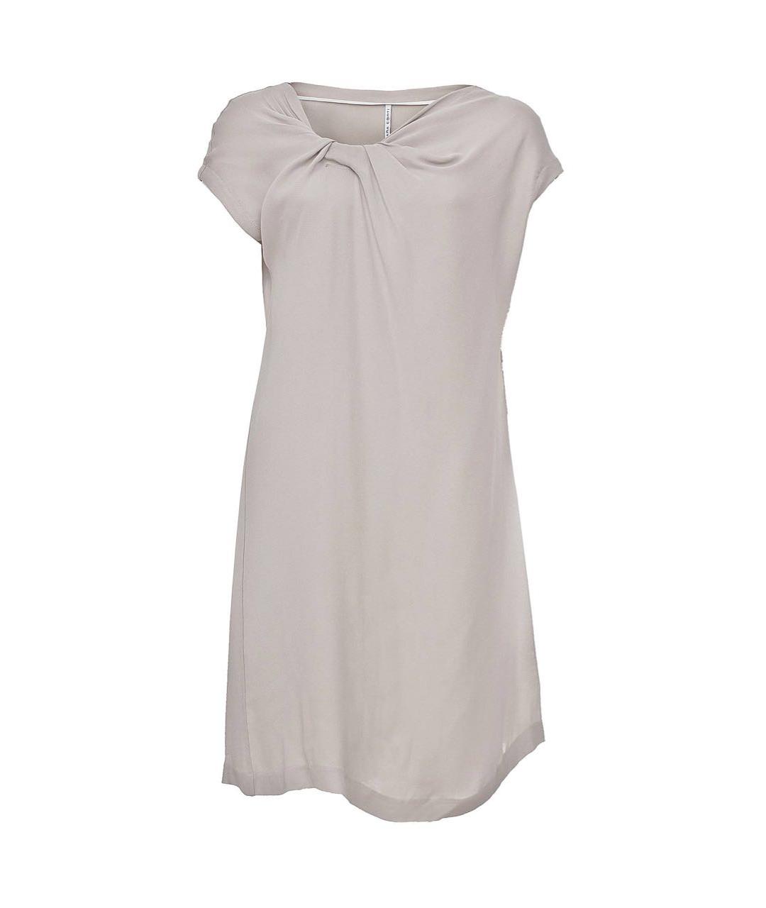 LIVIANA CONTI Серое вискозное платье, фото 9