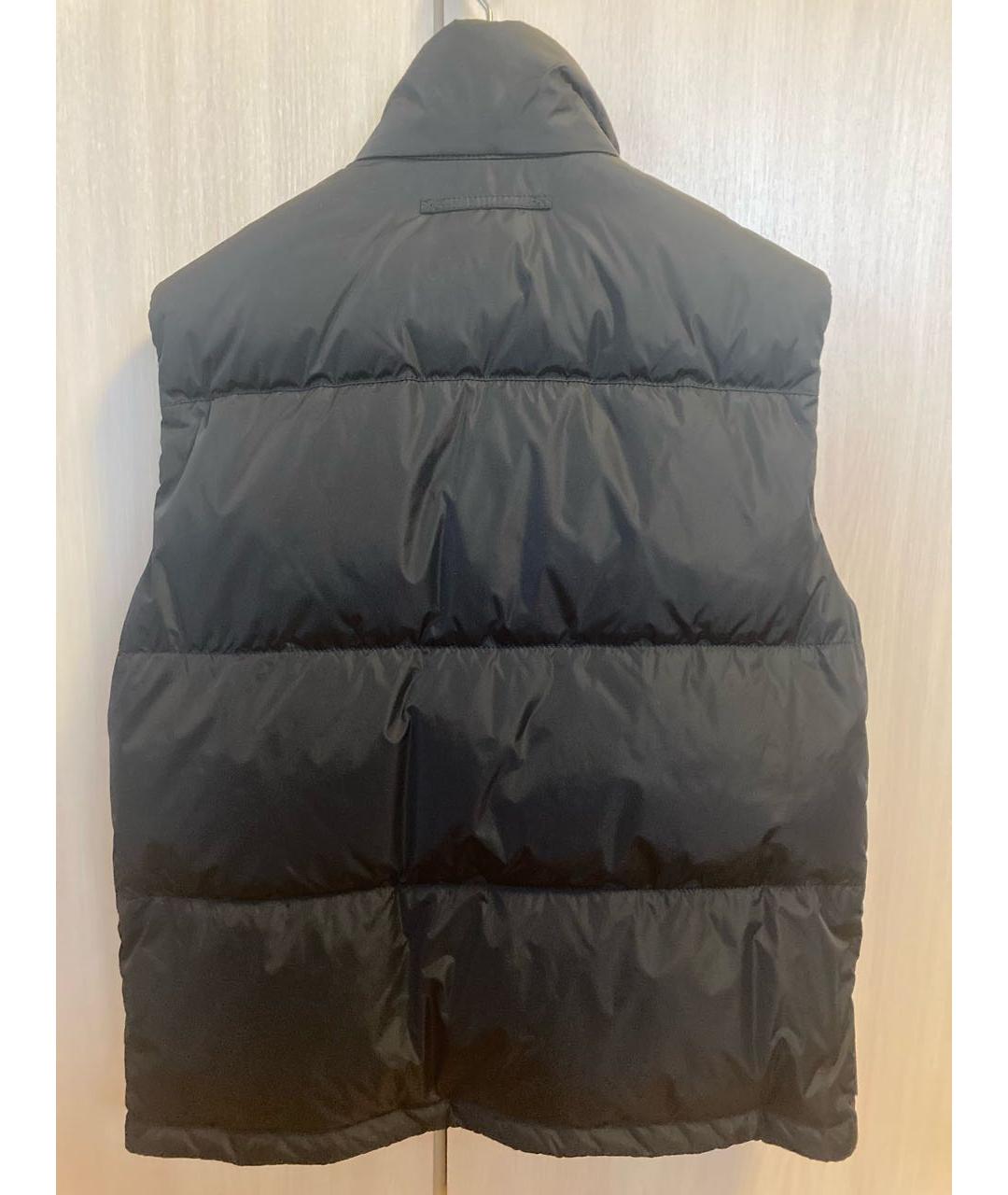 PRADA Черный полиамидовый жилет, фото 2