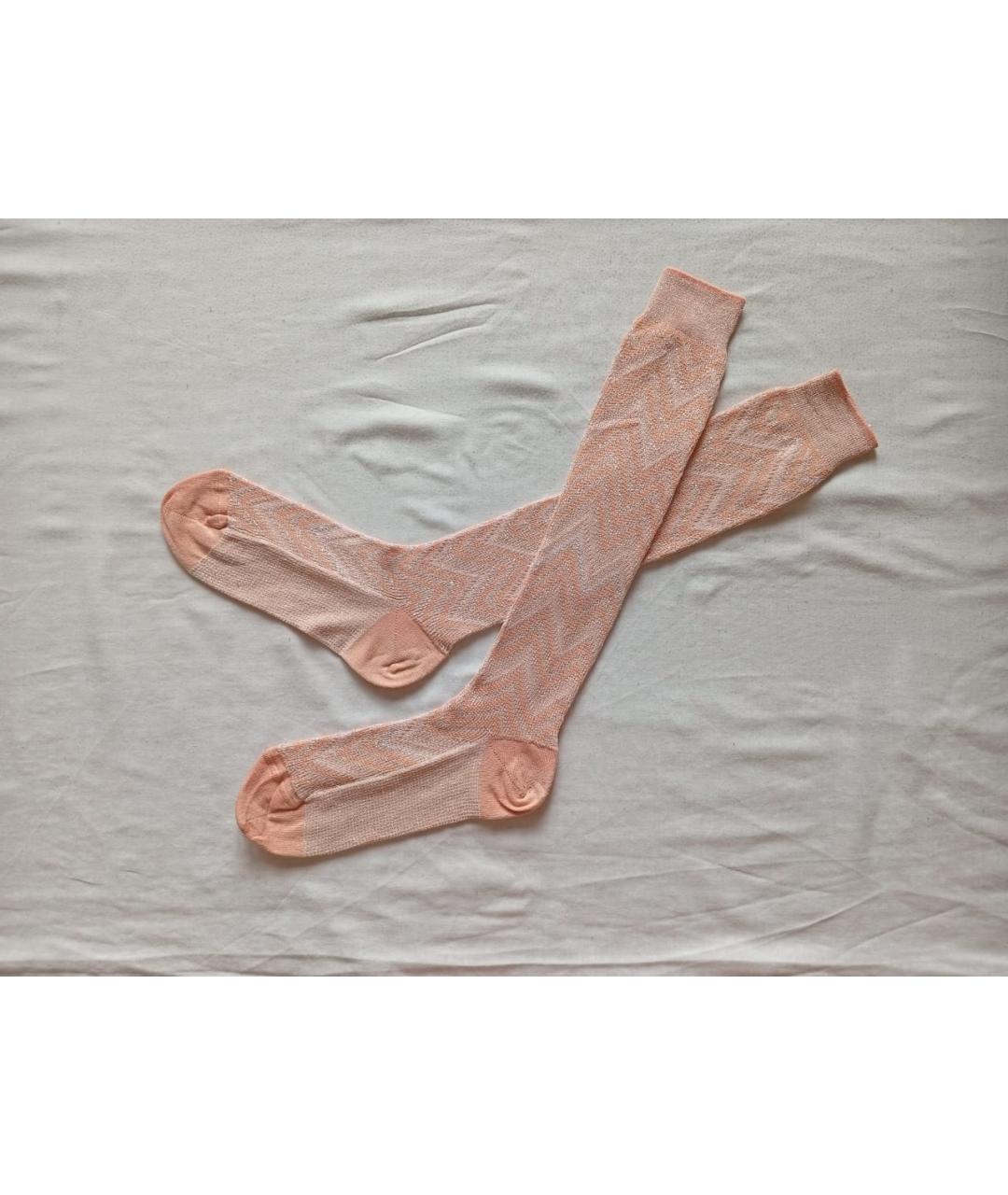 MISSONI Оранжевое носки, чулки и колготы, фото 5