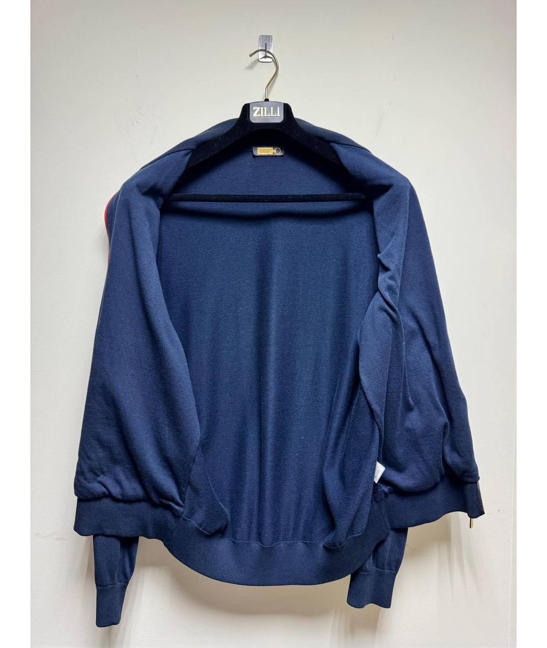 ZILLI Синий кардиган, фото 3