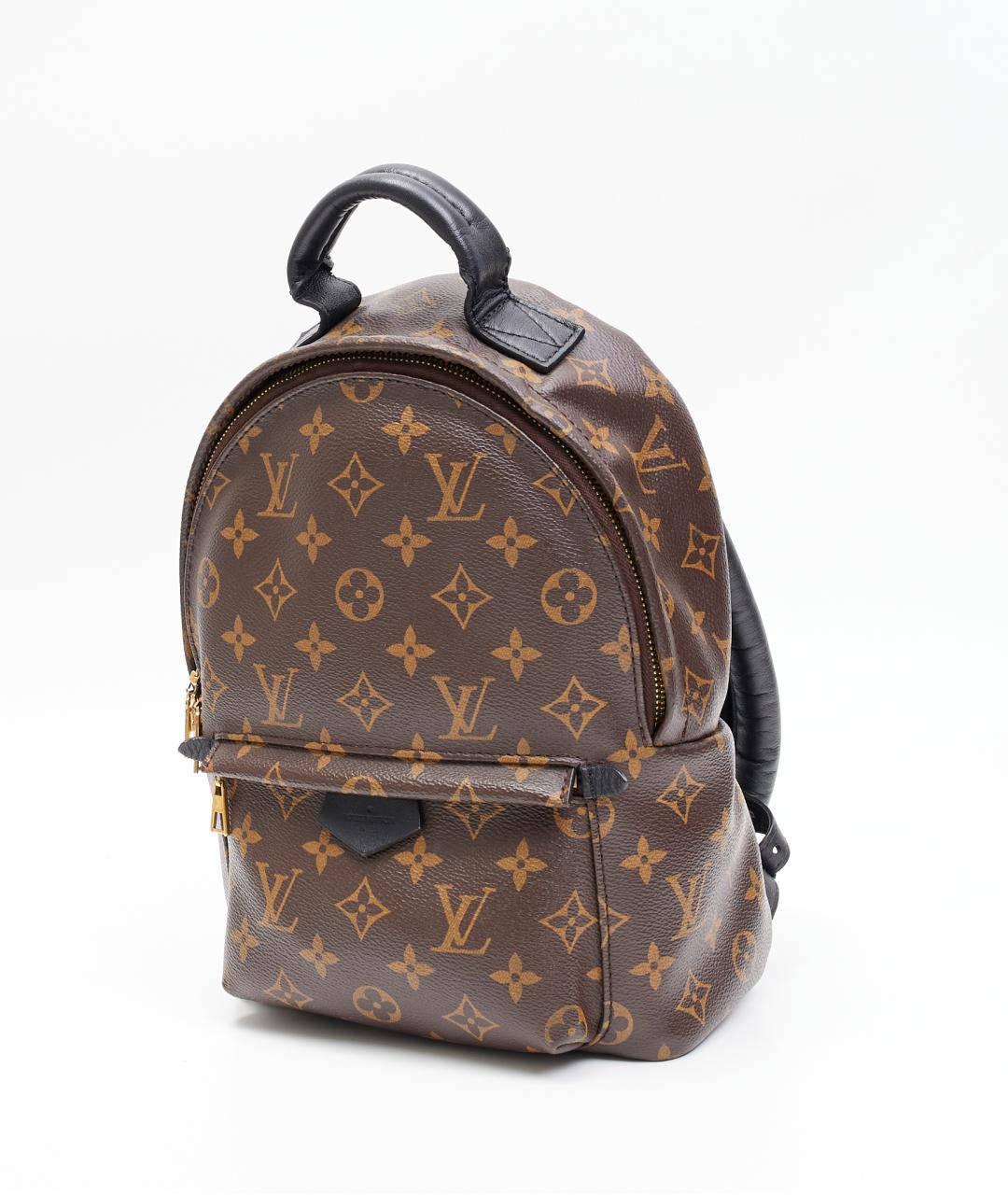 LOUIS VUITTON Коричневый кожаный рюкзак, фото 2