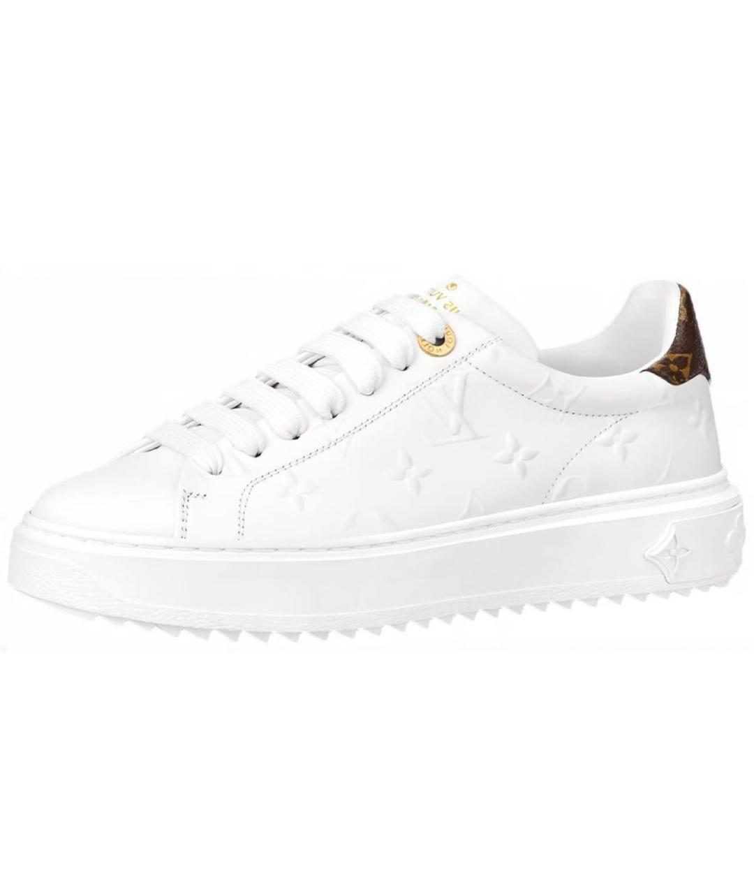 LOUIS VUITTON Белые кроссовки, фото 2