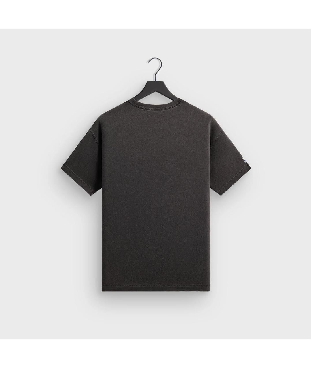 KITH Черная хлопковая футболка, фото 2