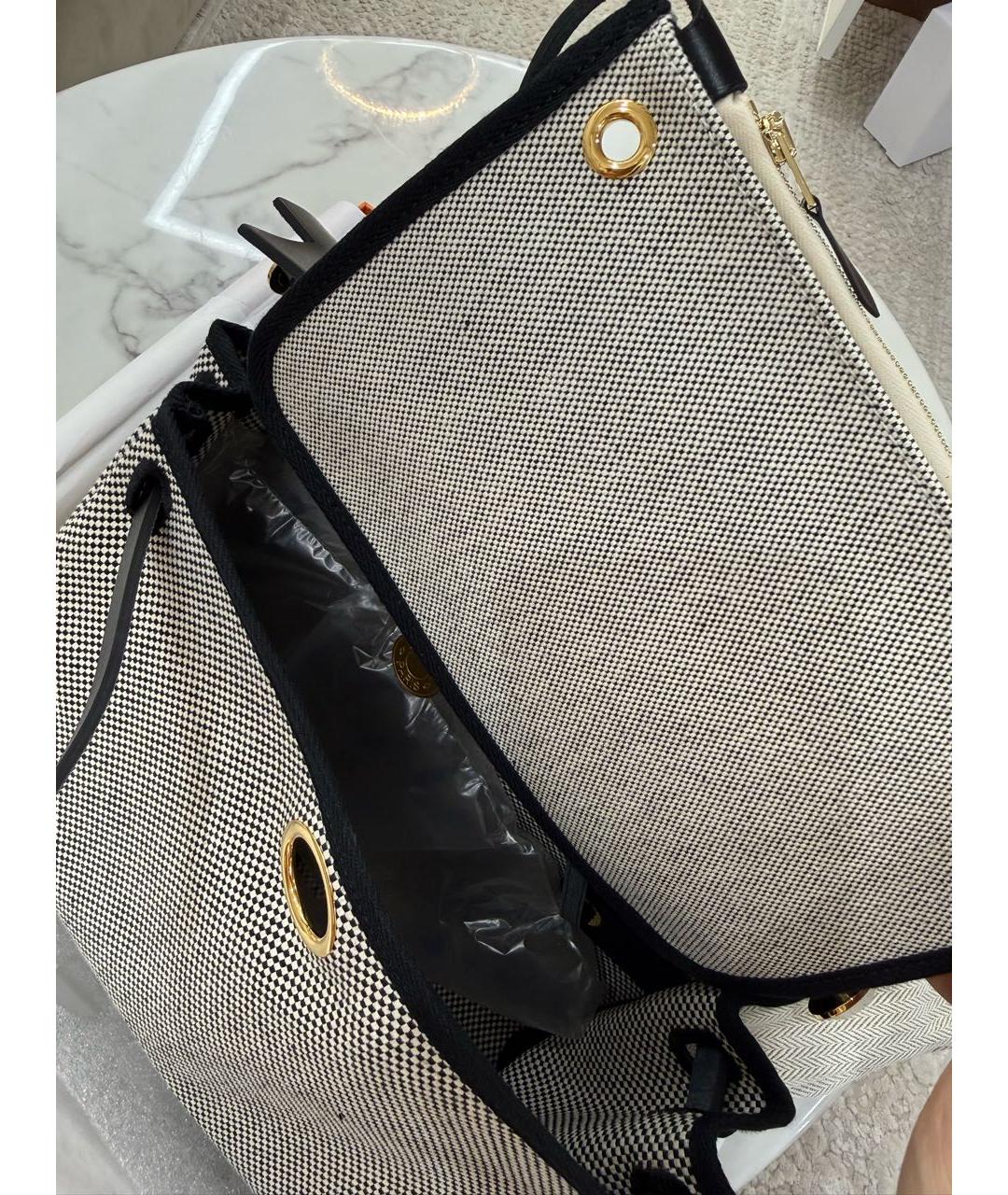 HERMES Серая сумка через плечо, фото 4