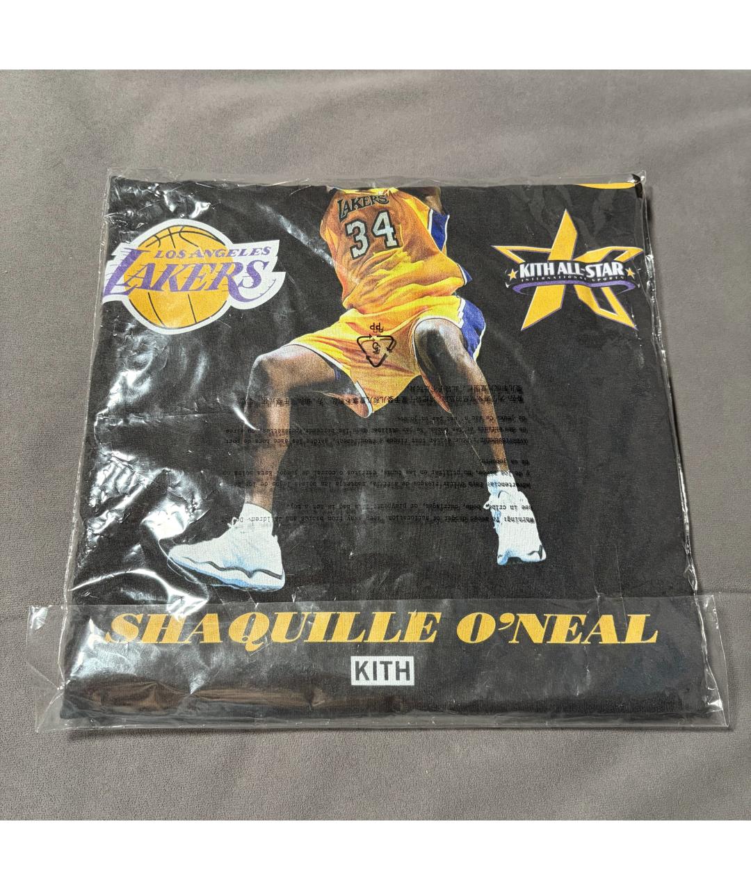 KITH Черная хлопковая футболка, фото 7