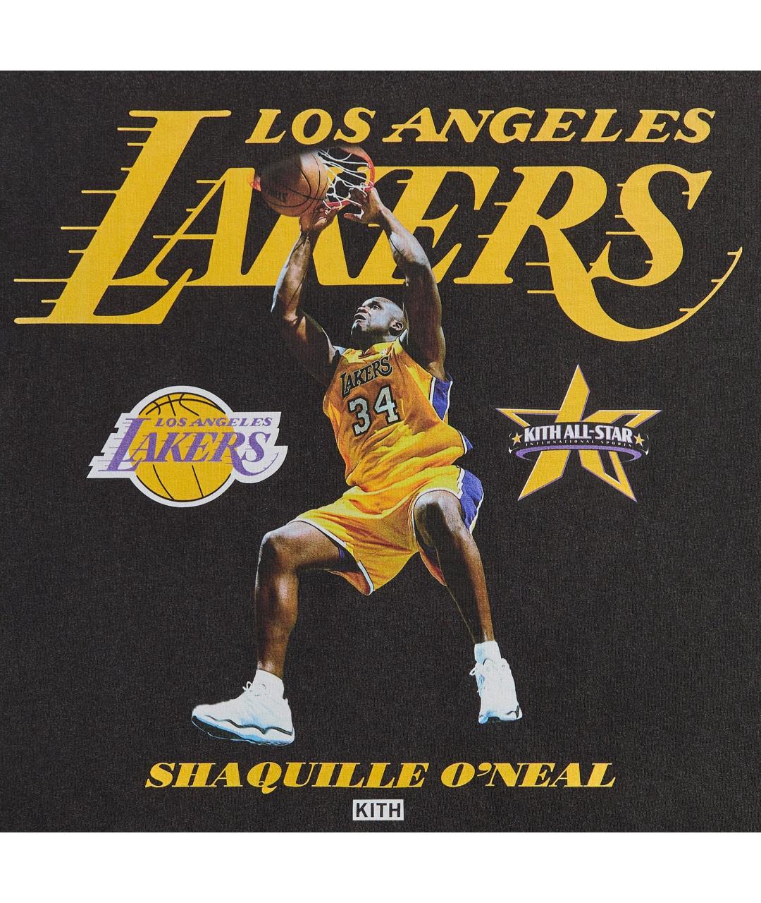 KITH Черная хлопковая футболка, фото 3