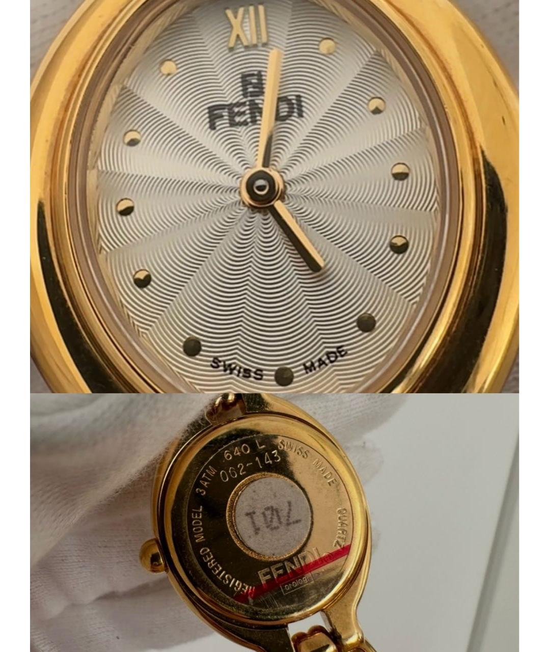FENDI Золотые часы, фото 8