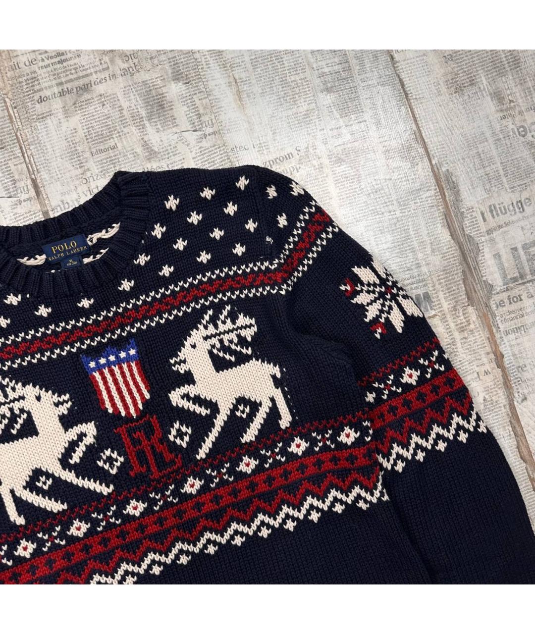 POLO RALPH LAUREN Мульти хлопковый джемпер / свитер, фото 2