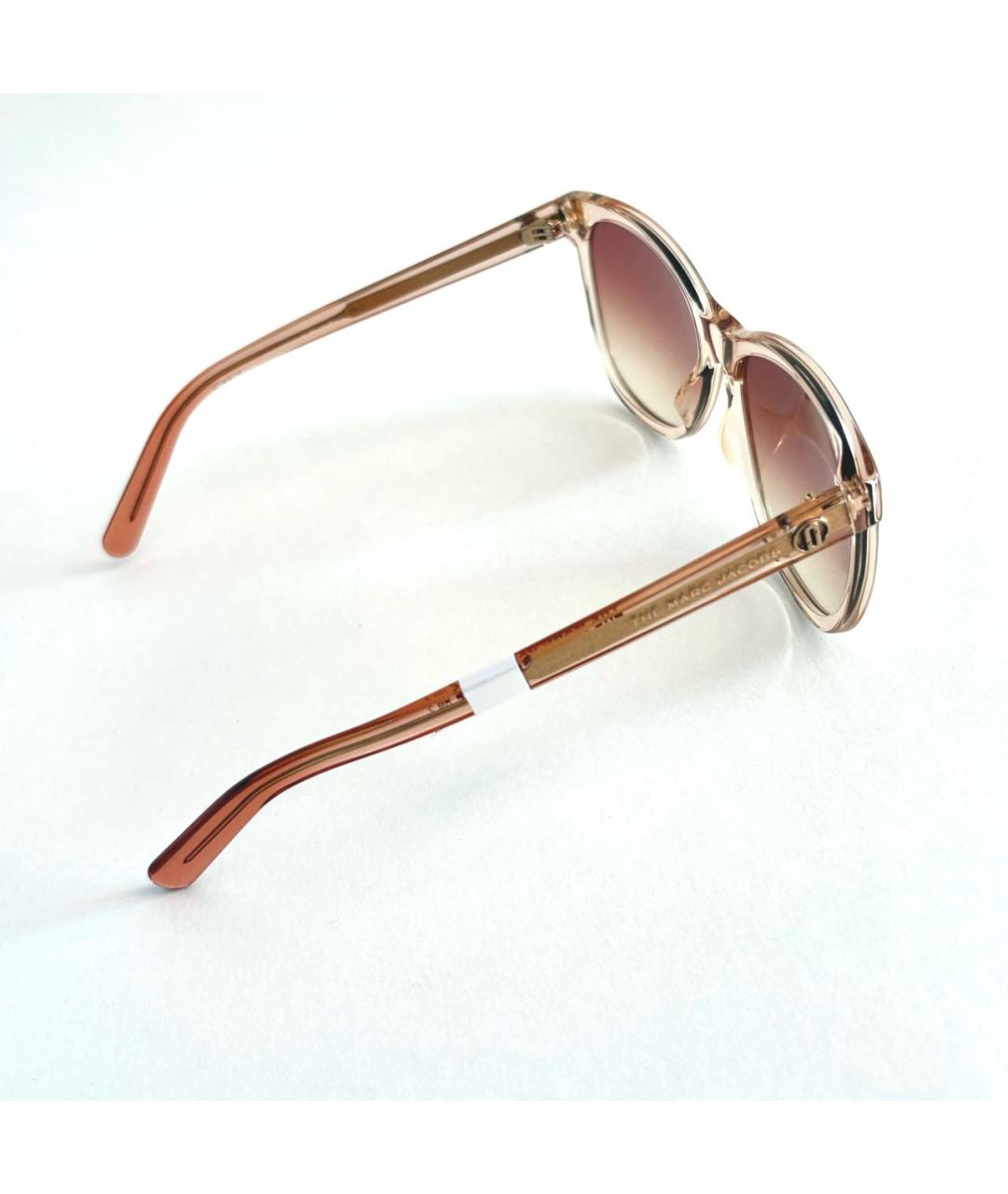 MARC JACOBS Оранжевое пластиковые солнцезащитные очки, фото 3