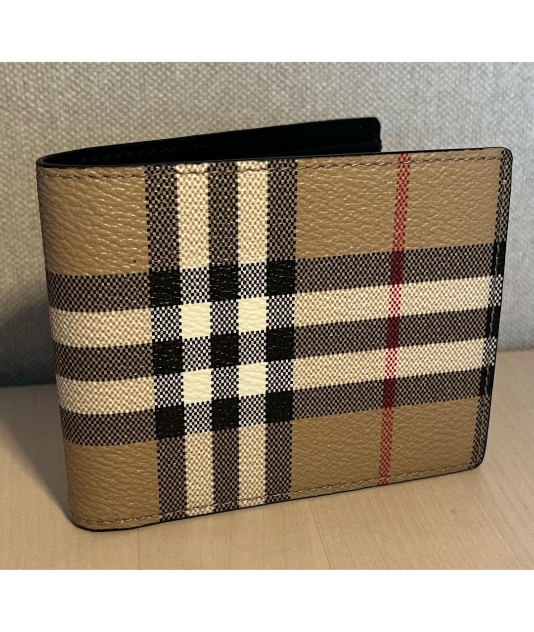 BURBERRY Кожаный кошелек, фото 2