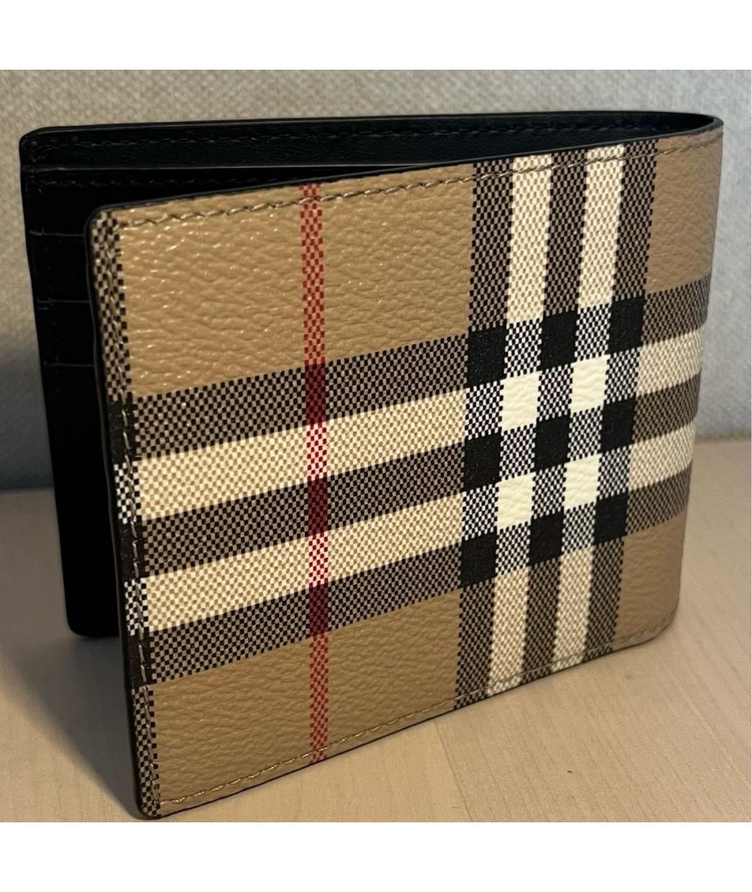 BURBERRY Кожаный кошелек, фото 5