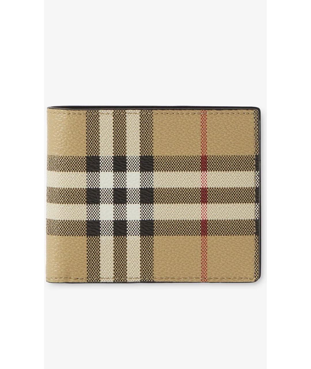 BURBERRY Кожаный кошелек, фото 6