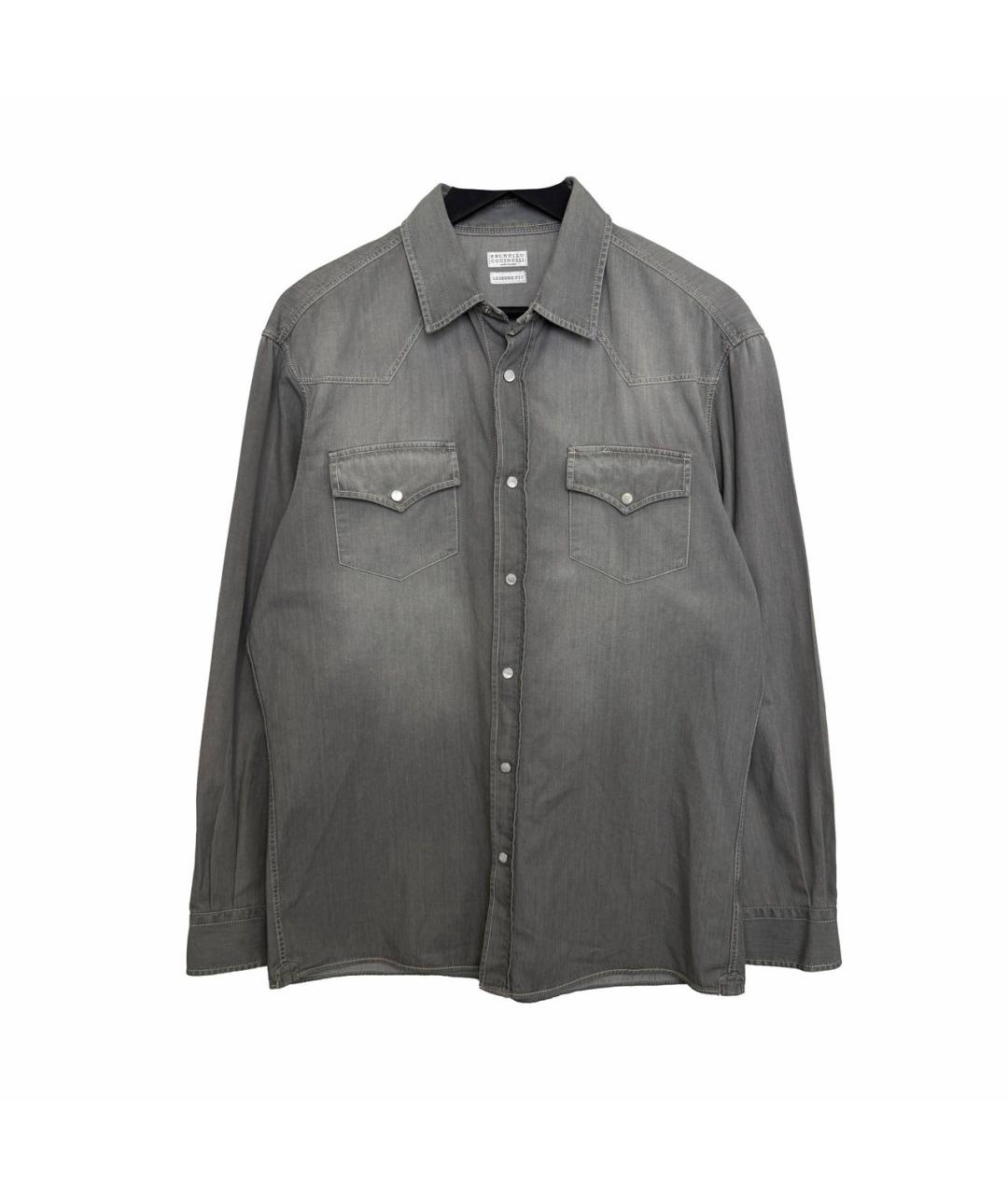 BRUNELLO CUCINELLI Кэжуал рубашка, фото 4