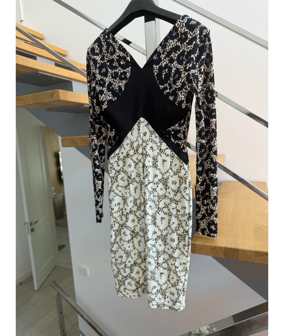 ROBERTO CAVALLI Мульти вискозное повседневное платье, фото 2