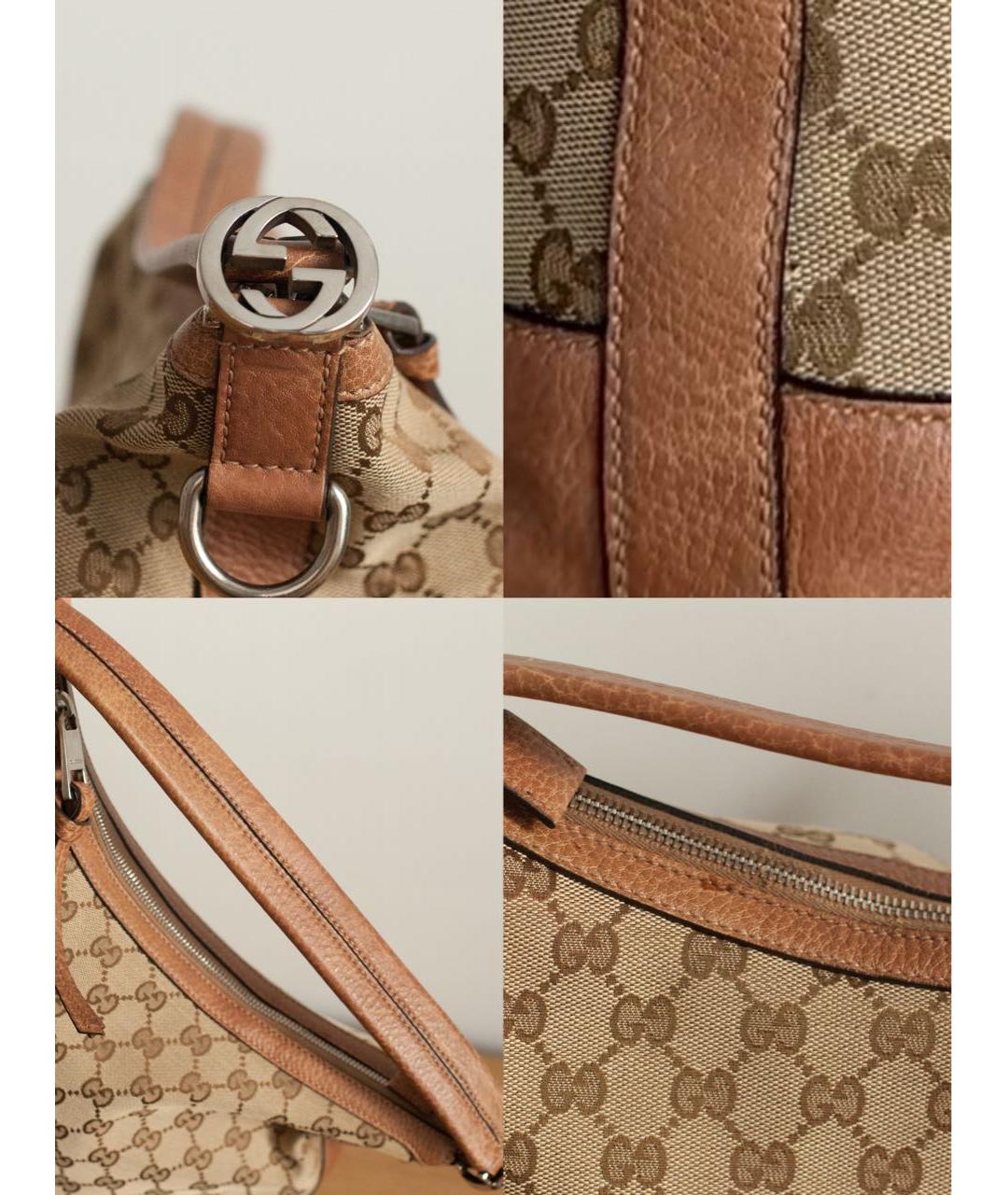 GUCCI Бежевая сумка через плечо, фото 7