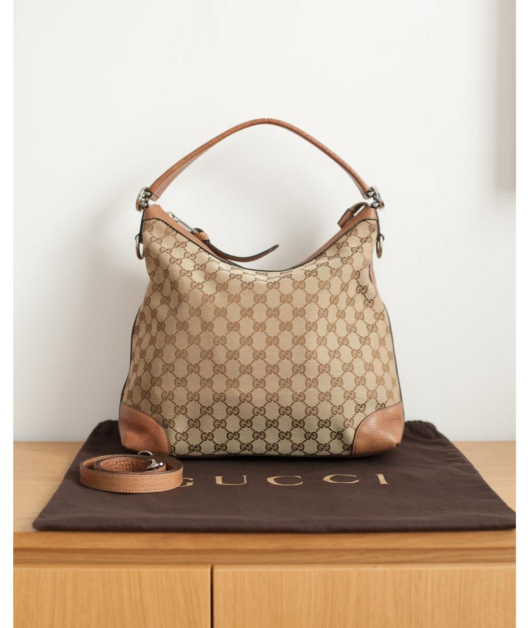 GUCCI Бежевая сумка через плечо, фото 9