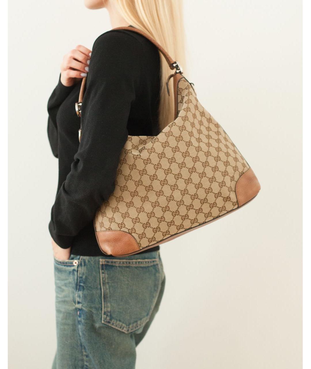 GUCCI Бежевая сумка через плечо, фото 2