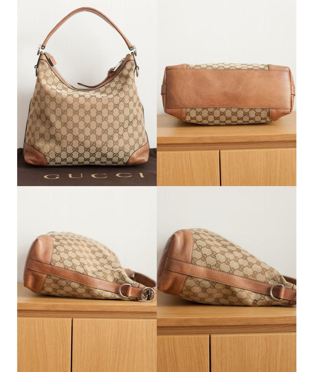 GUCCI Бежевая сумка через плечо, фото 6