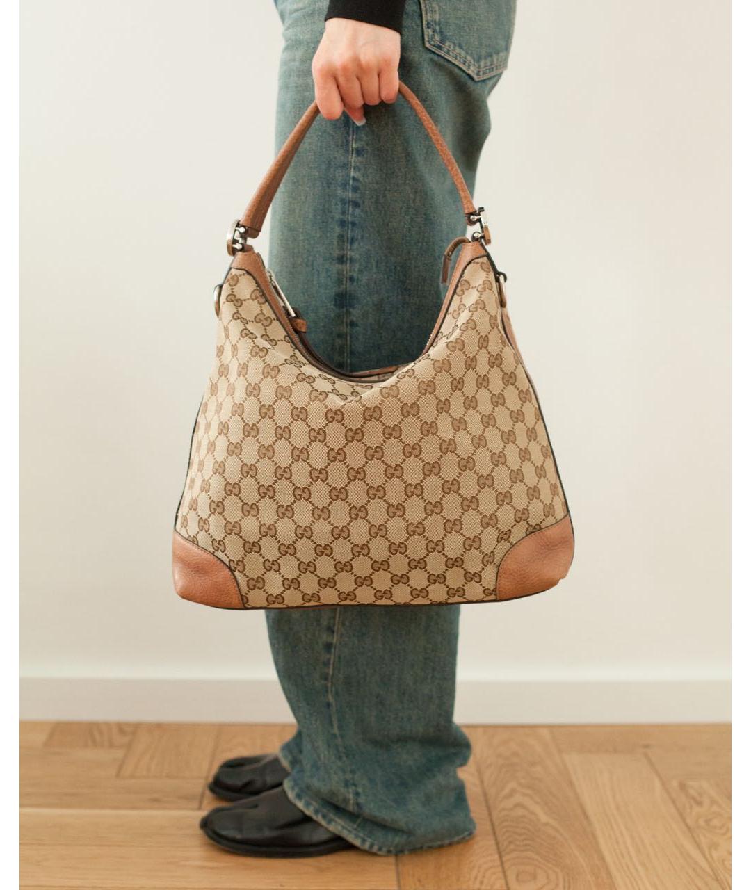 GUCCI Бежевая сумка через плечо, фото 5
