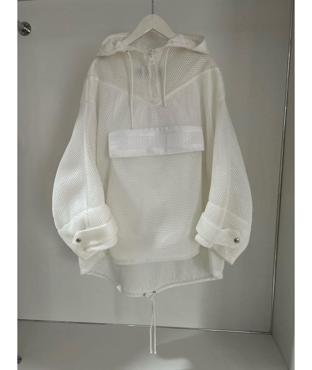 CHRISTIAN DIOR Белая полиамидовая куртка, фото 9
