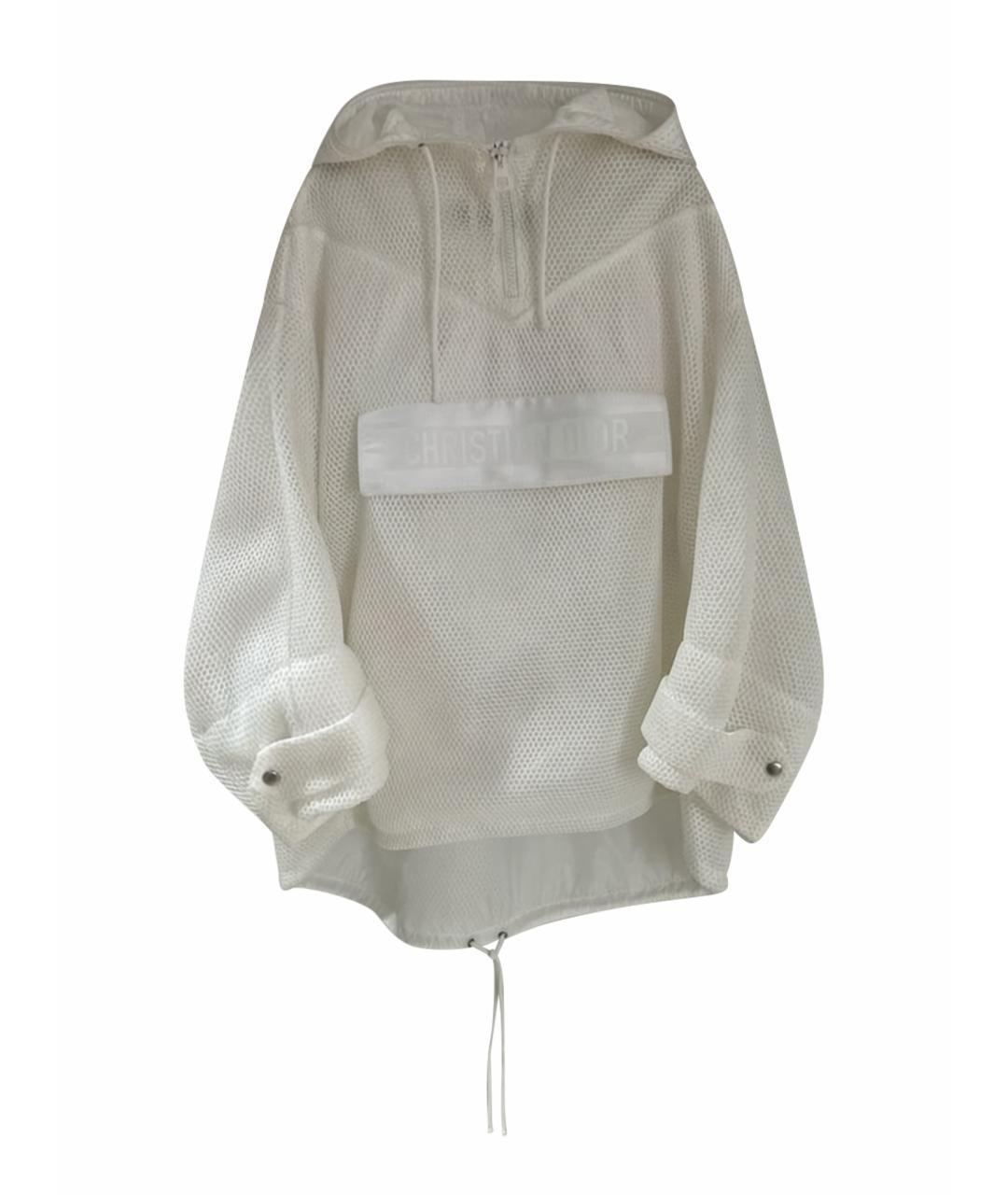 CHRISTIAN DIOR Белая полиамидовая куртка, фото 1