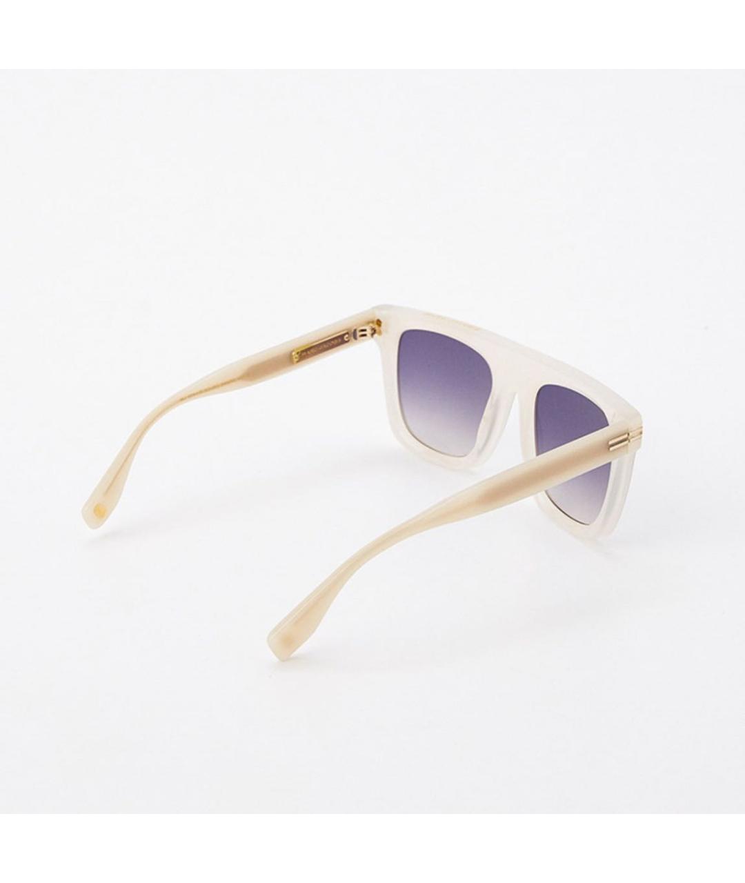 MARC JACOBS Белые пластиковые солнцезащитные очки, фото 2