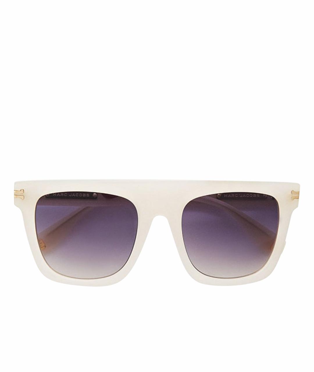 MARC JACOBS Белые пластиковые солнцезащитные очки, фото 1
