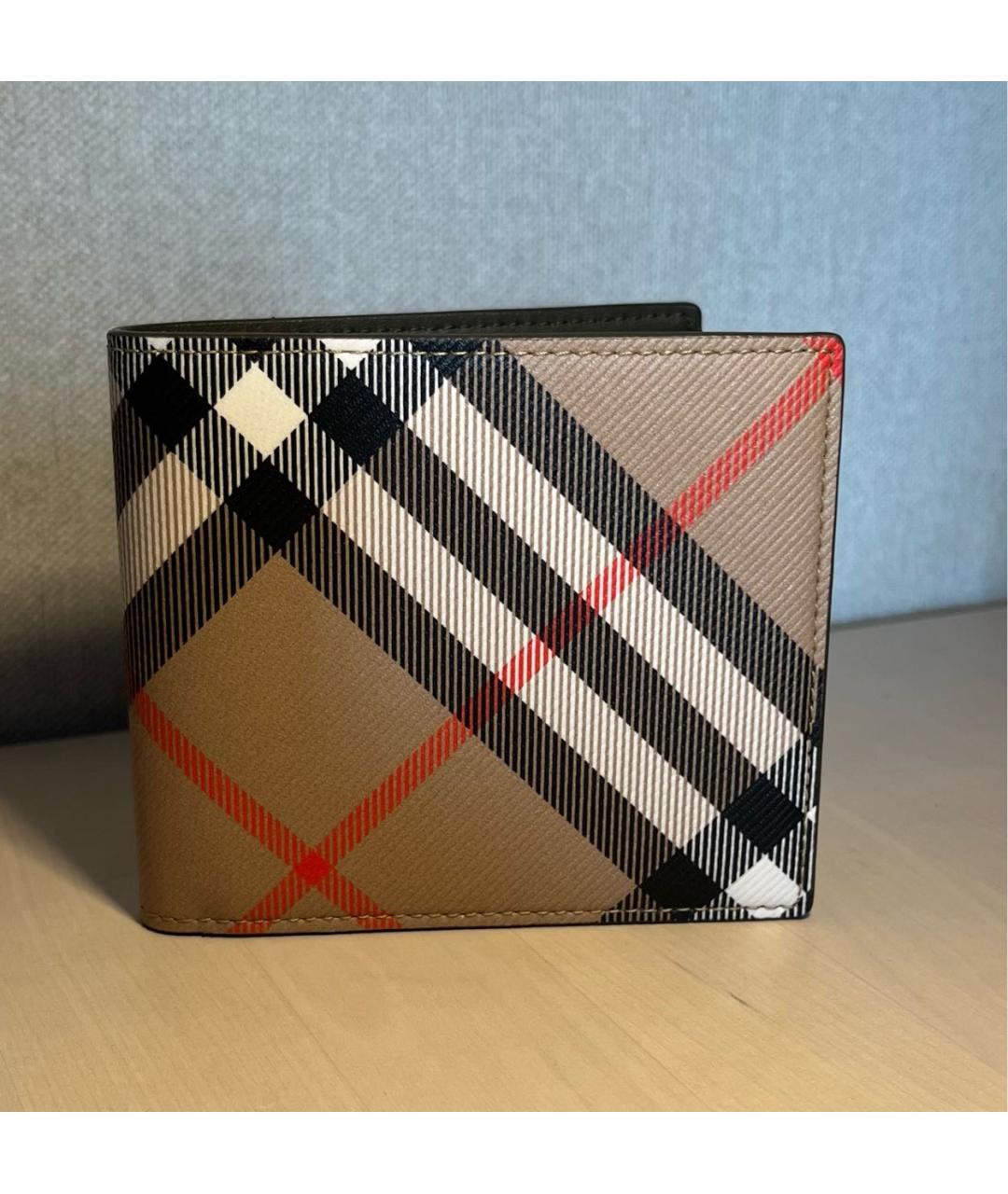 BURBERRY Кожаный кошелек, фото 2