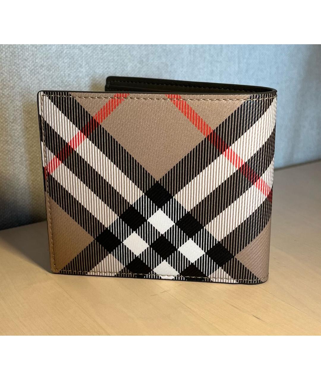 BURBERRY Кожаный кошелек, фото 5