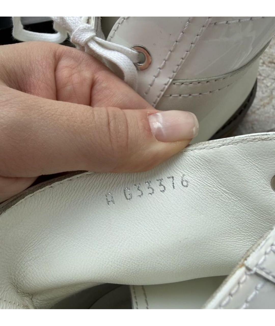 CHANEL Черные кожаные ботинки, фото 5