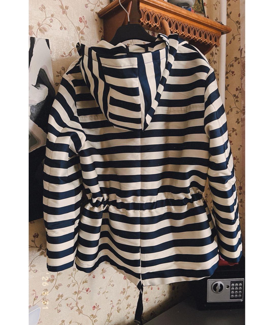 MONCLER Бежевая атласная куртка, фото 2