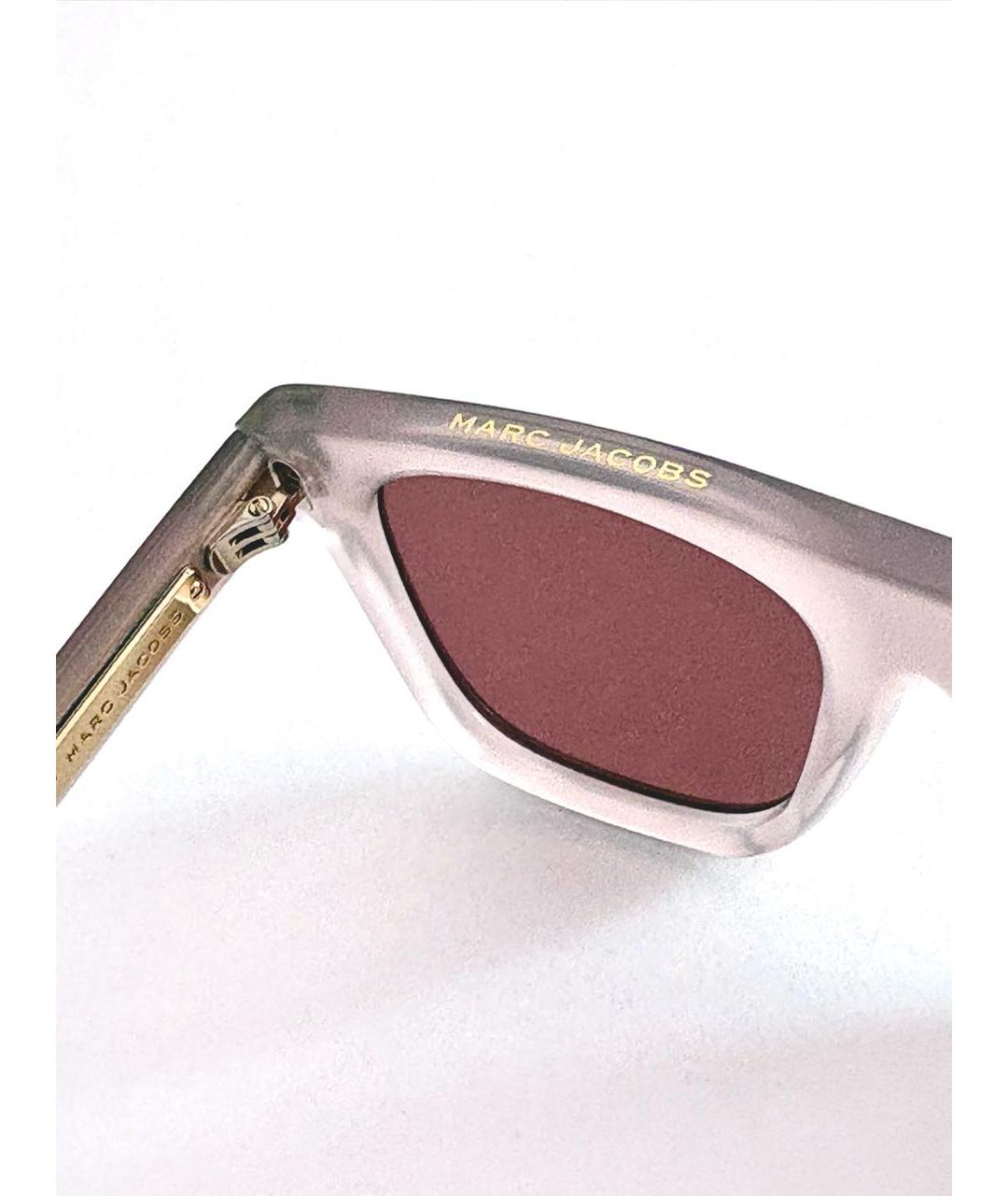 MARC JACOBS Розовые пластиковые солнцезащитные очки, фото 2