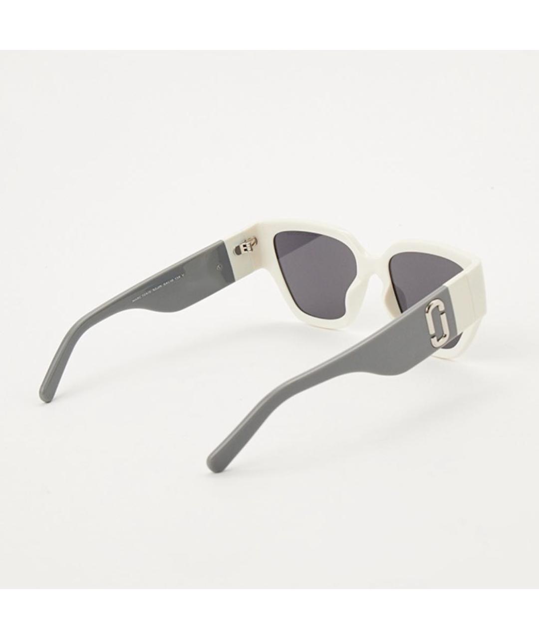 MARC JACOBS Белые пластиковые солнцезащитные очки, фото 2