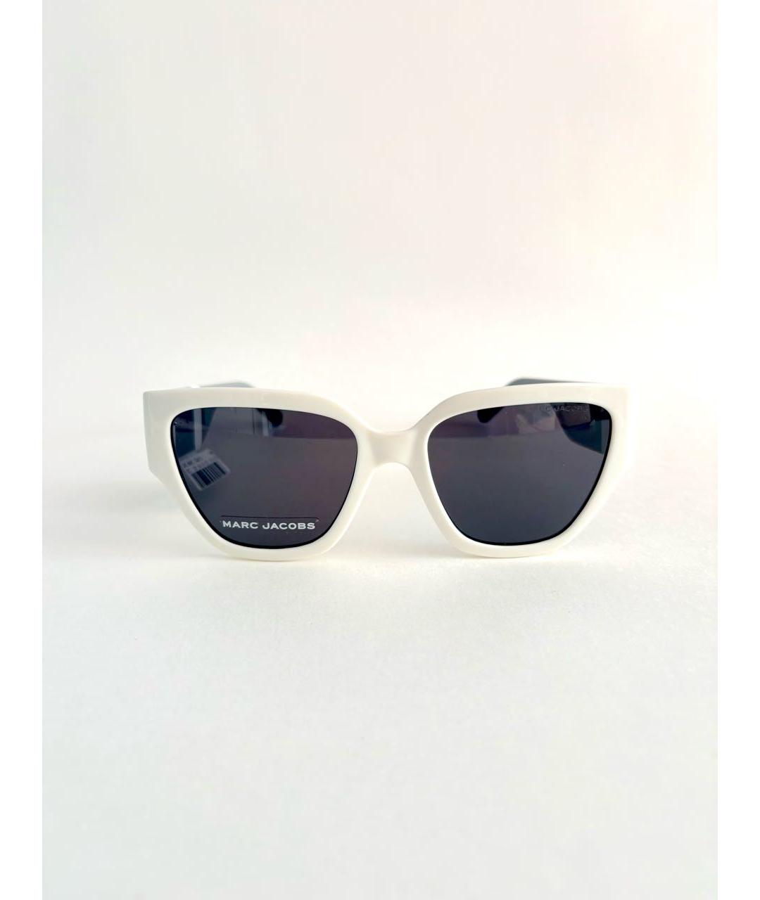 MARC JACOBS Белые пластиковые солнцезащитные очки, фото 8