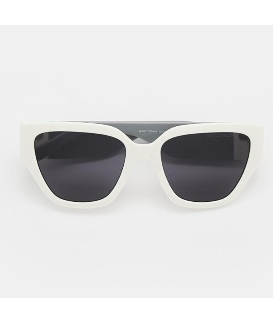 MARC JACOBS Белые пластиковые солнцезащитные очки, фото 5