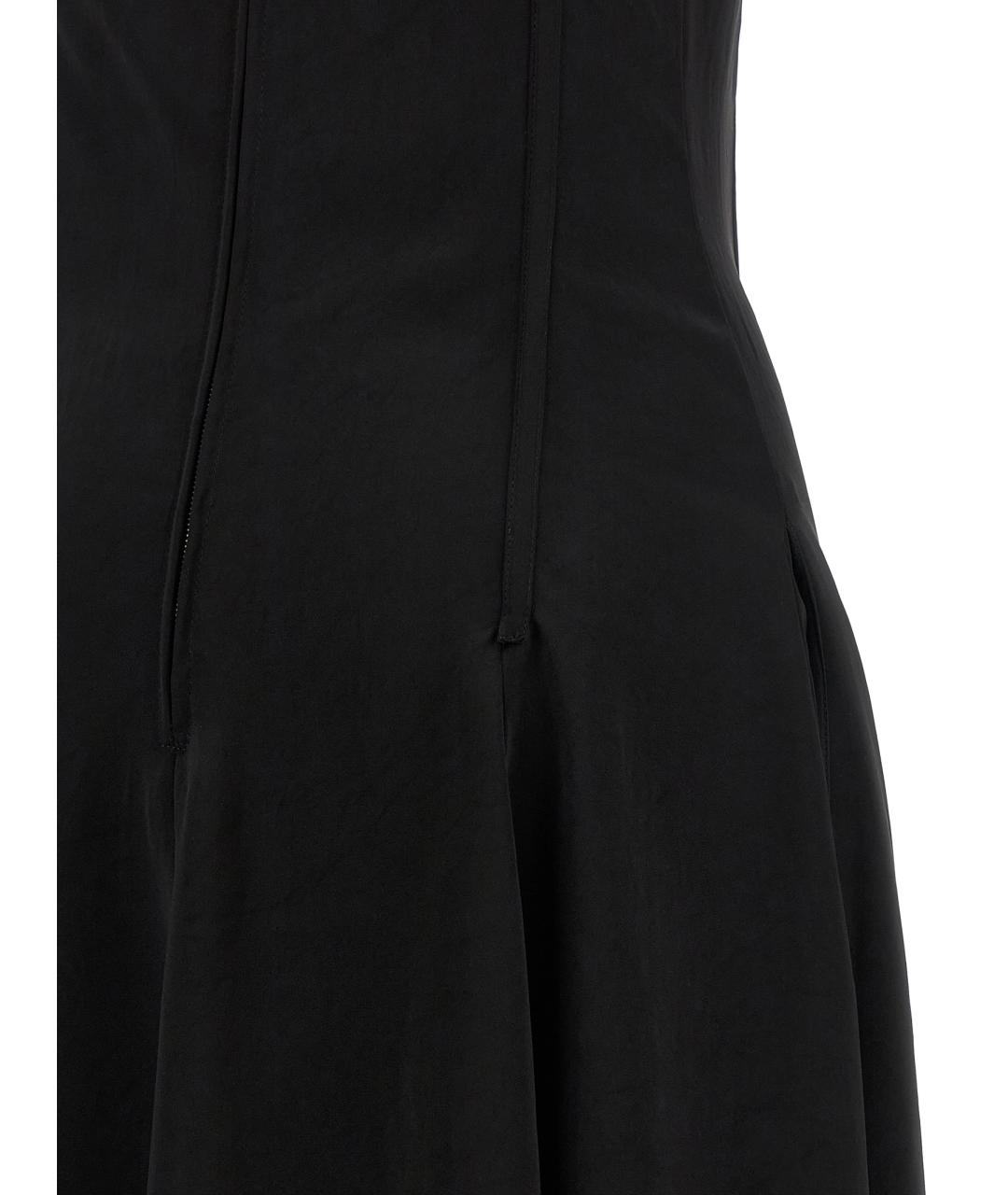 ALEXANDER MCQUEEN Черное коктейльное платье, фото 4