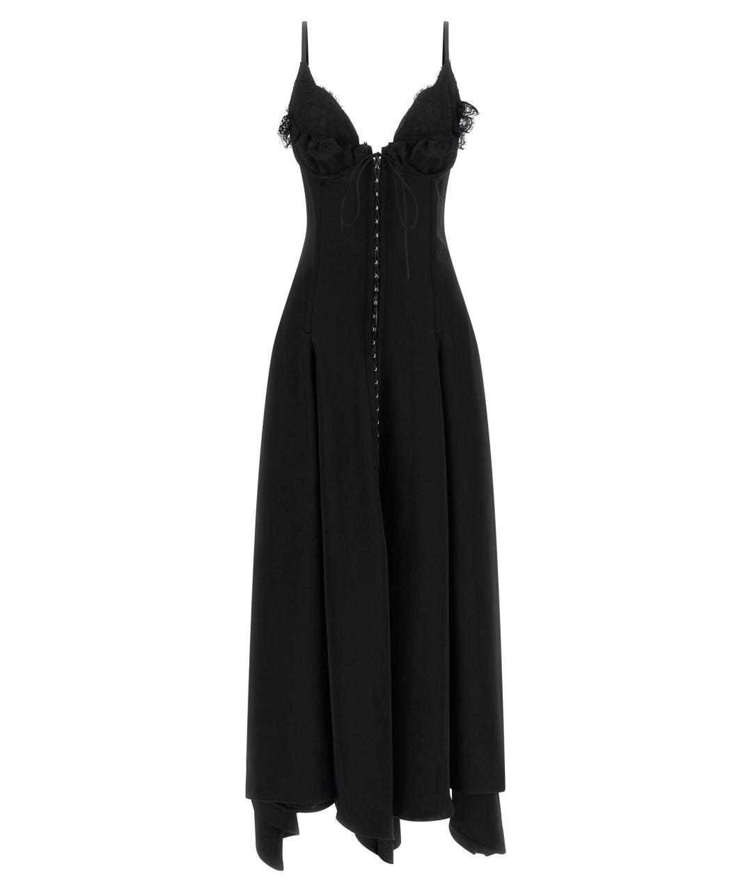 ALEXANDER MCQUEEN Черное коктейльное платье, фото 1