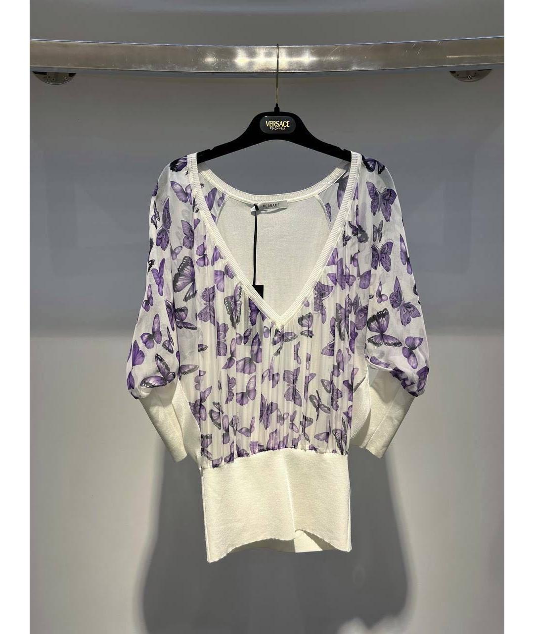 VERSACE Мульти блузы, фото 4