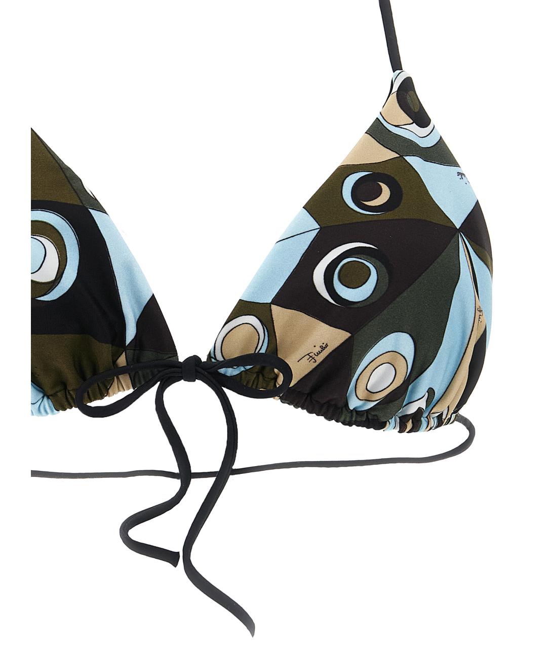 EMILIO PUCCI Мульти полиамидовый купальник, фото 3