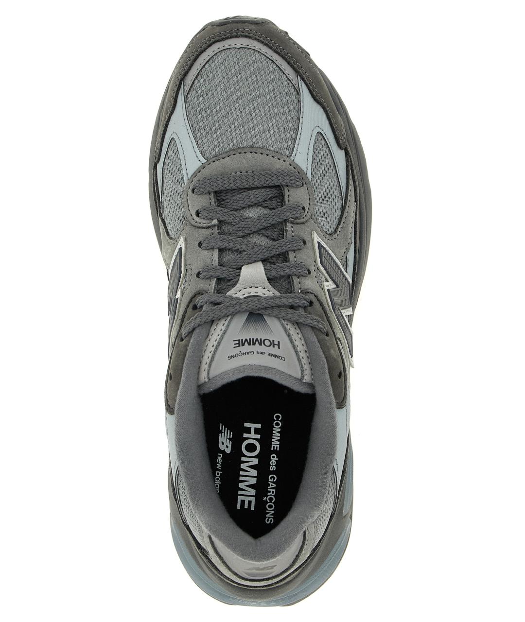 COMME DES GARÇONS HOMME PLUS Мульти замшевые низкие кроссовки / кеды, фото 4