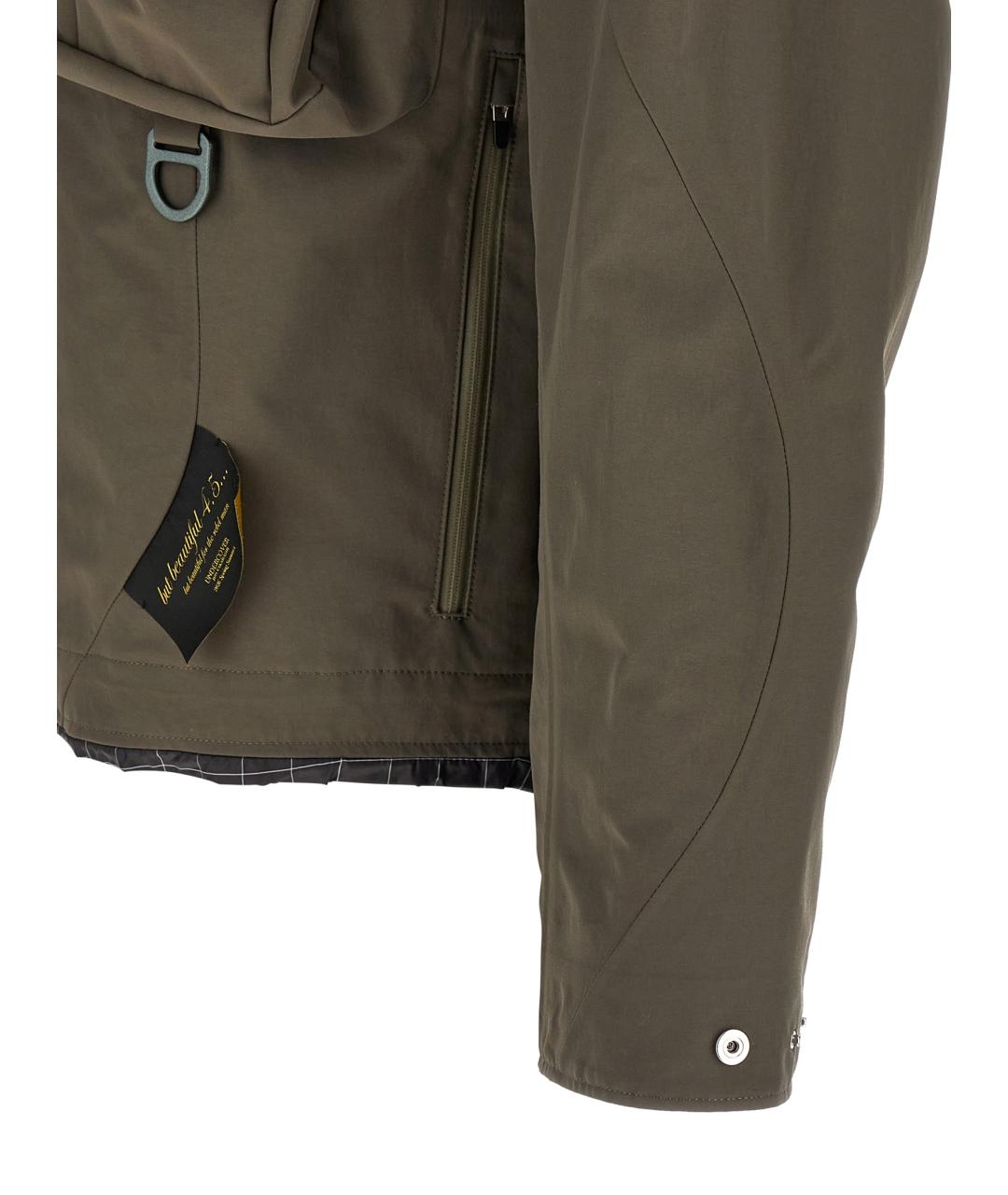 UNDERCOVER Хаки полиамидовая парка, фото 4