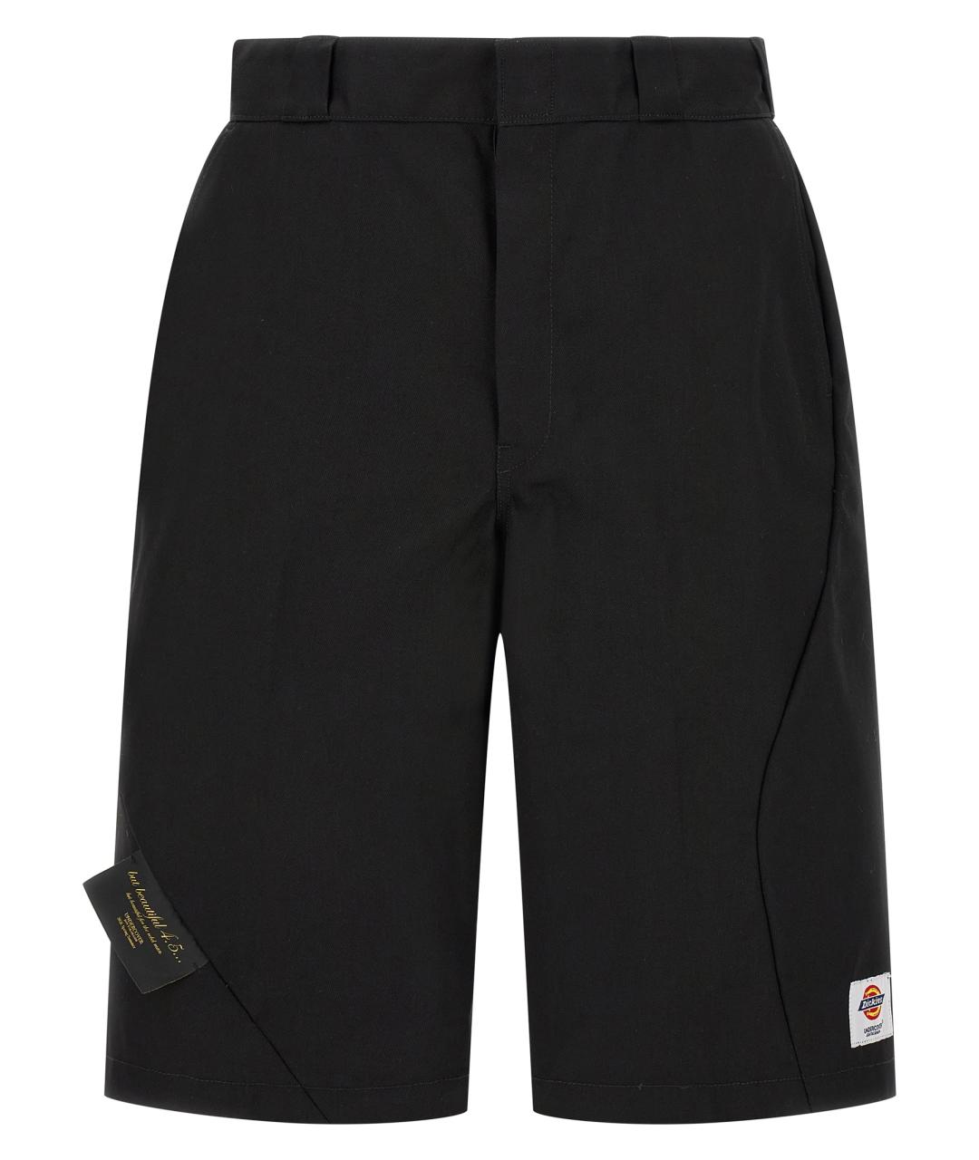 UNDERCOVER Черные полиэстеровые шорты, фото 1