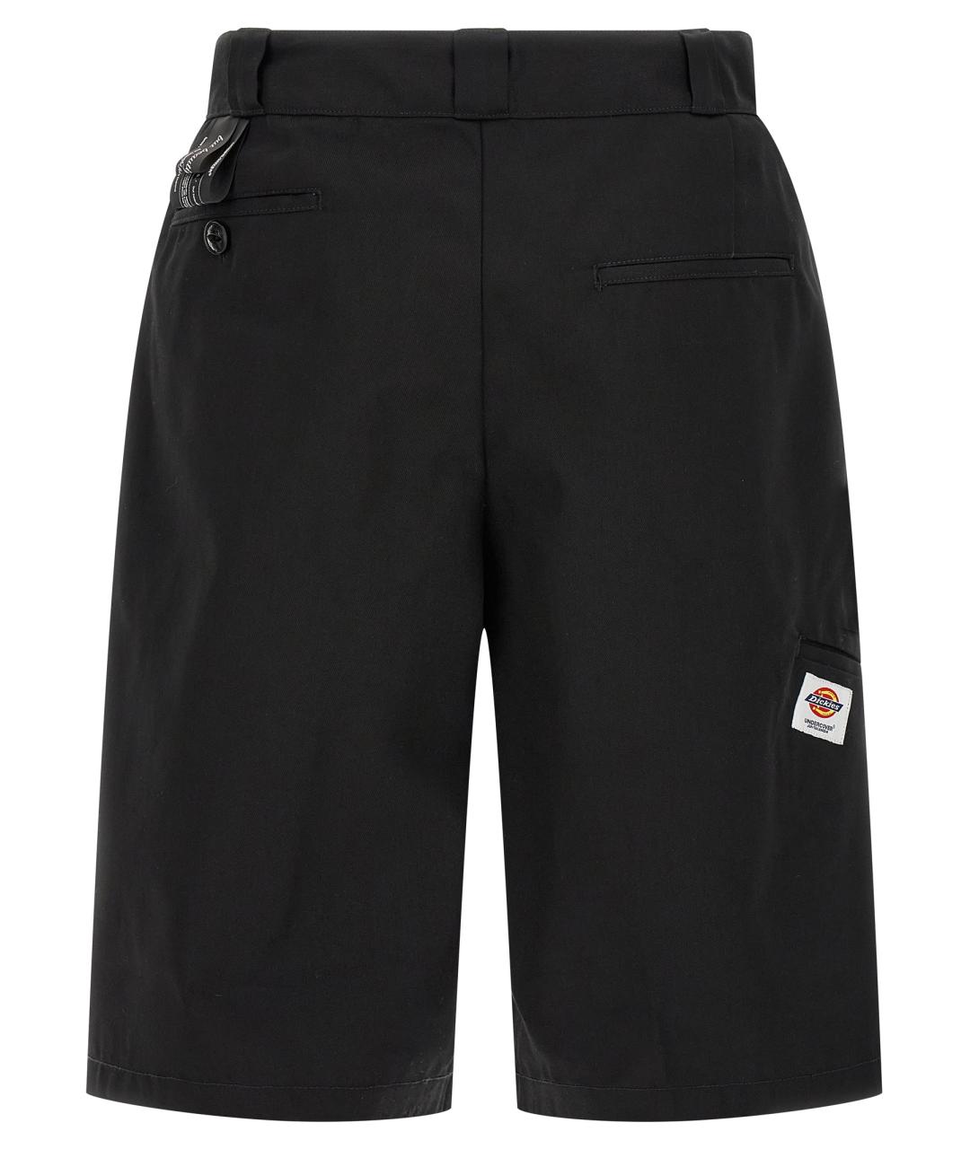 UNDERCOVER Черные полиэстеровые шорты, фото 2