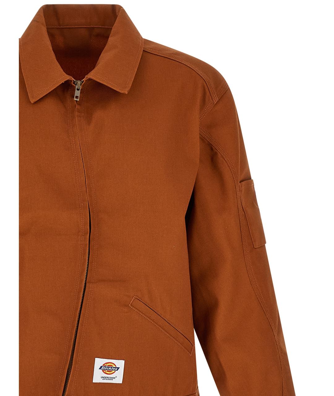 UNDERCOVER Коричневая полиэстеровая куртка, фото 3